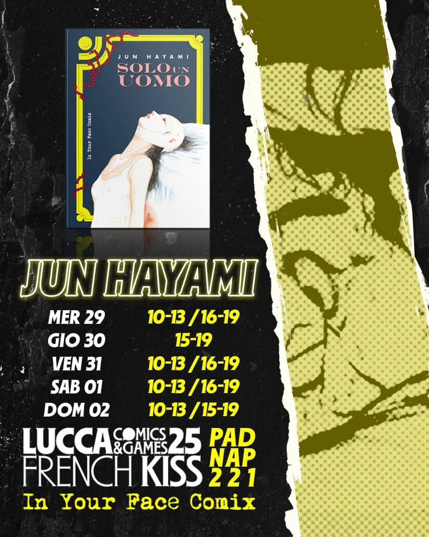 Lucca Comics & Games 2025: regole per i firmacopie di Jun Hayami Lucca Comics & Games 2025: regole per i firmacopie di Jun Hayami